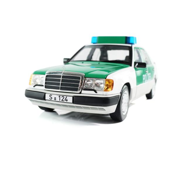 Mercedes-Benz 1:18 Model car 230 E-Class W124 Police car Limited Edition white green B66040700 Review
