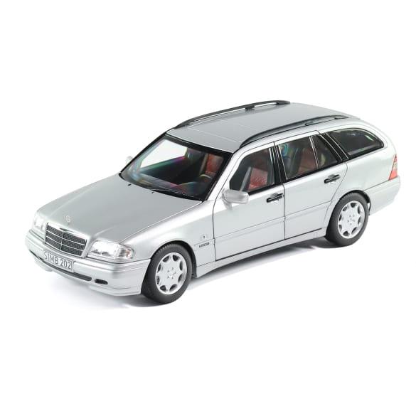 Mercedes-Benz 1:18 model car C 200 S202 Estate (1997-2001) brilliant silver B66040705 Review