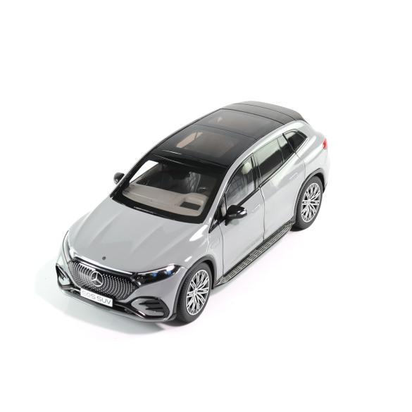 Mercedes-Benz 1:18 Model car EQS SUV X296 AMG Line alpingrau uni B66960591 Review