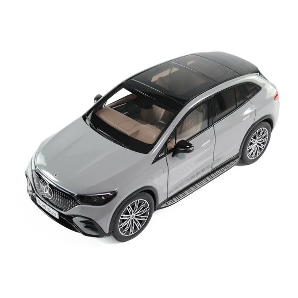 Mercedes-Benz 1:18 Model car EQE SUV AMG Line X294 Manufaktur alpine grey solid B66960837 Review