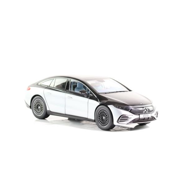 Mercedes-Benz 1:18 model car EQS V297 AMG-Line hightech silver B66960575 Review