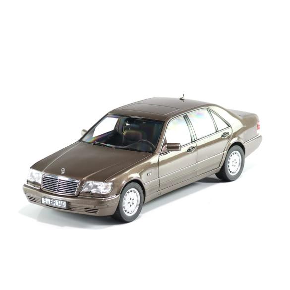 Mercedes-Benz 1:18 model car S 600 W140 sedan (1994-1998) Impala brown B66040684 Review