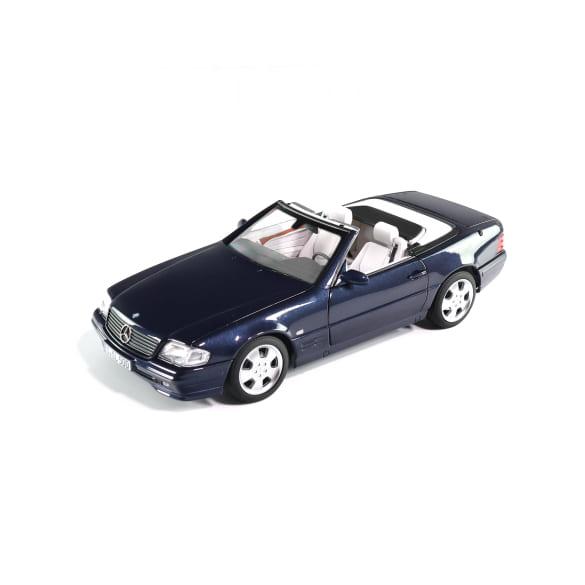 Mercedes-Benz 1:18 model car SL 500 R129 (1998-2001) azure blue B66040657 Review