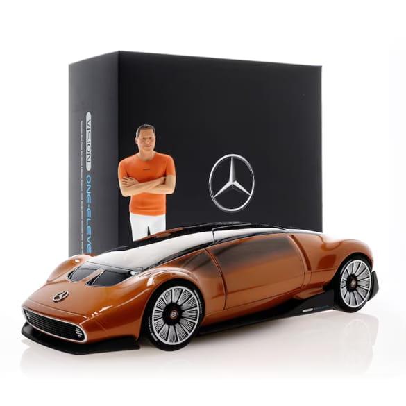Mercedes-Benz 1:18 model car Vision One-Eleven Set with Figurine Limited Edition B66960665 Review