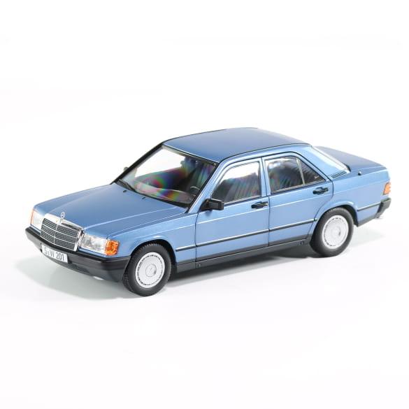 Mercedes-Benz 1:18 Modelcar 190 E W201 1982-1988 diamantblau diamond blue Classic Collection B66040661 Review