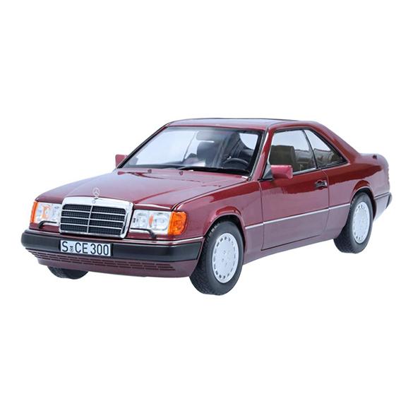 Mercedes-Benz 1:18 Modelcar 300 CE-24 Coupe C124 almandine red B66040691 Review