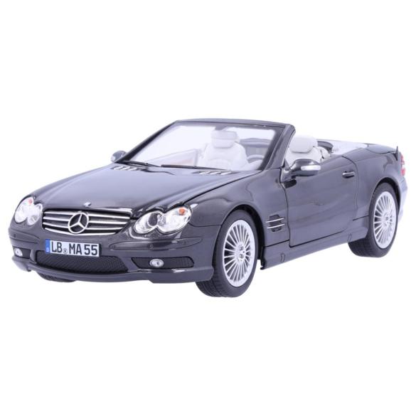 Mercedes-Benz 1:18 modelcar SL 55 AMG R 230 obsidian black Classic Collection B66040687 Review
