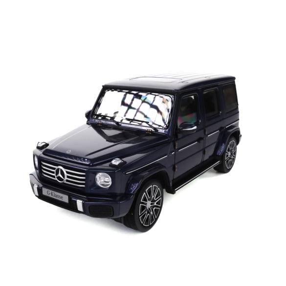 Mercedes-Benz 1:18 scale model car G-Class W465 sodalite blue B66960663 Review