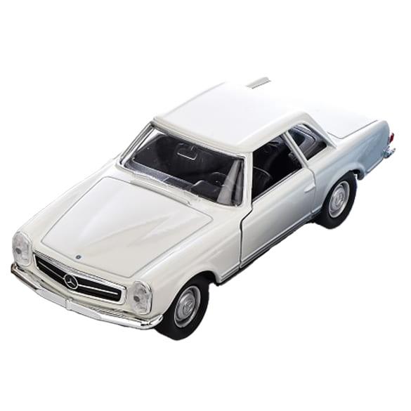 Mercedes-Benz 1:38 Pullback model car 230 SL Pagoda white B66058016 Review