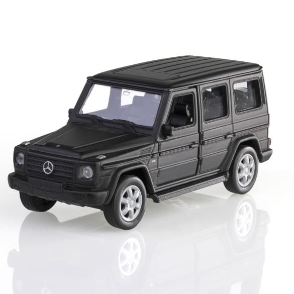 Mercedes-Benz 1:38 Pullback model car G-Class black matte B66058019 Review