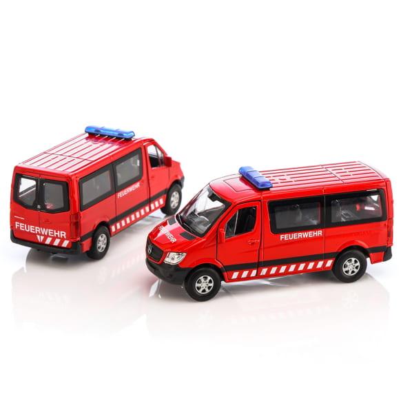 Mercedes-Benz 1:38 Pullback model car Sprinter fire service B660575821 Review