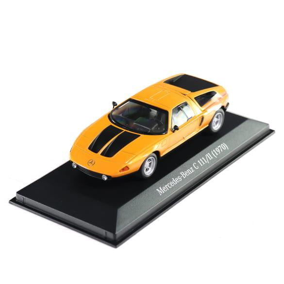 Mercedes-Benz 1:43 model car C 111 / II (1970) experimental vehicle white autumn yellow B66041069 Review