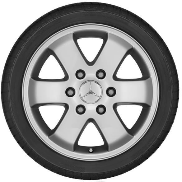 Mercedes-Benz 16 inch wheel set 6-spoke design silver Sprinter W906 B66570022-B Review