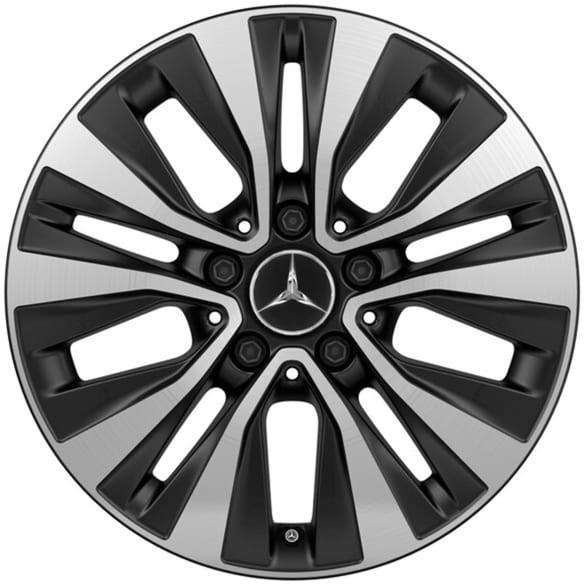 Mercedes-Benz 16 inch wheels CLA Shooting Brake X118 5-twin-spoke black matte A1774010000 7X36-X118 Review
