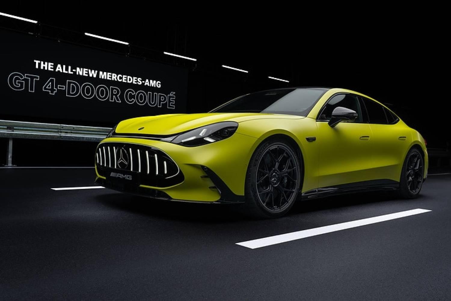 2026 Mercedes-AMG GT 4-Door Coupé First Look: 1,169 hp and 600 kW Charging
