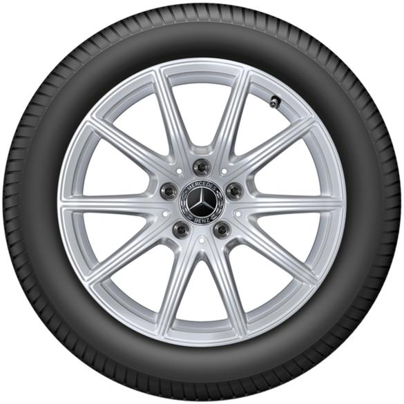 Mercedes-Benz 17 inch rim set C-Class 206 10-spoke wheel silver A2064015900-7X45 Review