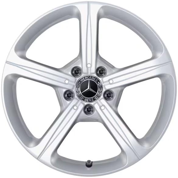 Mercedes-Benz 17 inch wheels A-Class V177 5-spoke vanadium silver A1774011200 7X45-V177 Review