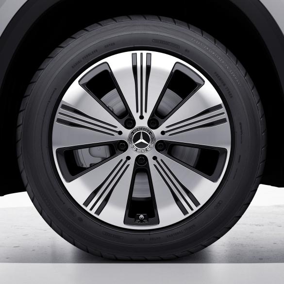 Mercedes-Benz 18 inch rim set EQA H243 5-spoke-design high-sheen black A2434010100-7X23-EQA Review