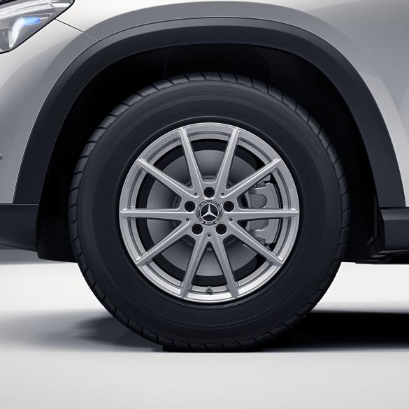 Mercedes-Benz 18 inch rim set GLE V167 5-double-spoke silver wheel A1674010000-7X45 Review