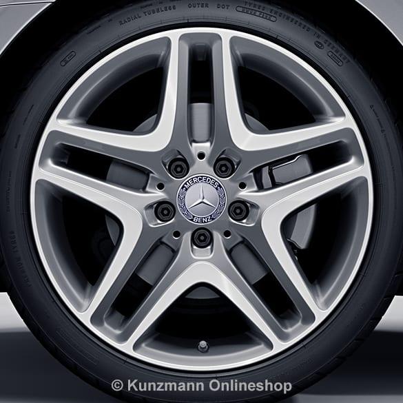 Mercedes-Benz 18 inch rim set SLC R172 5-doublespoke design palladium silver A1724011602/17027X19 Review