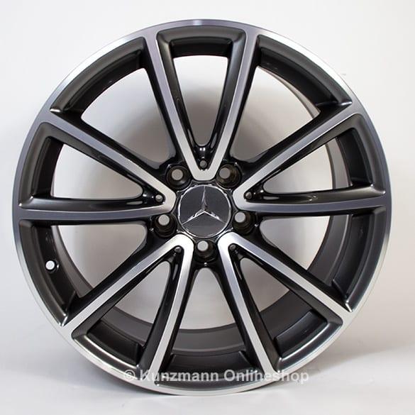 Mercedes-Benz 18 inch rim set SLC R172 5-doublespoke design tremolite metallic A1724012000/2100-7X44 Review