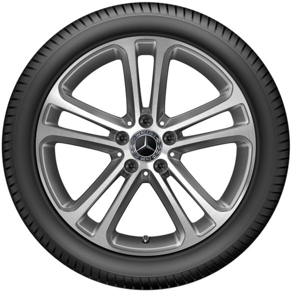 Mercedes-Benz 18 inch rims set C-Class 206 5-doublespoke wheel tremolit-metallic A2064016400/6500-7X44 Review
