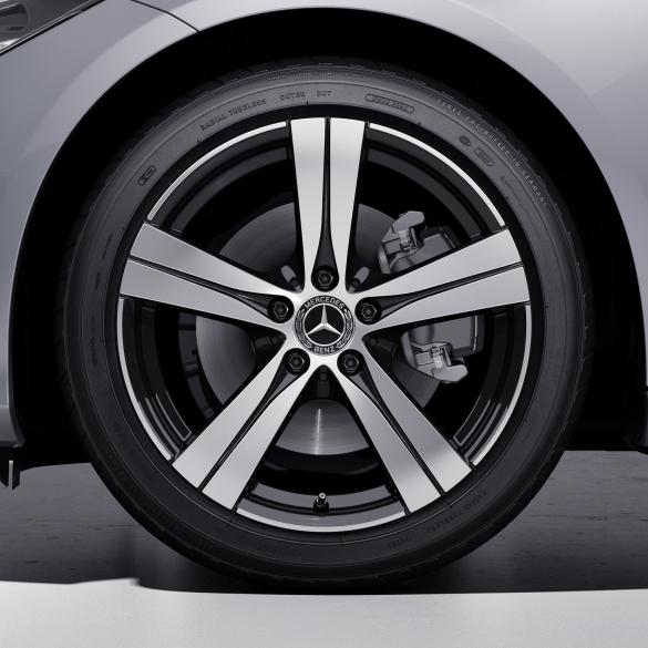 Mercedes-Benz 18 inch rims set C-Class 206 5-spoke wheel black A2064014700 7X23 / A2064014800 7X23 Review