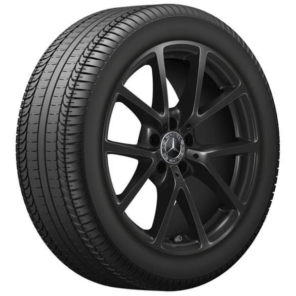 Mercedes-Benz 18 inch summer wheels CLE C236 A236 black 10-spokes Goodyear Q440241410300-Set Review