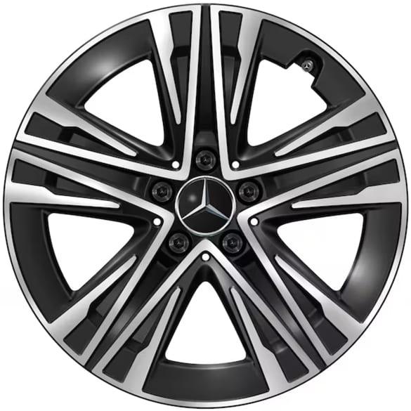 Mercedes-Benz 18-inch wheel set CLA C174 5-W-spokes Aero black A1744010200/2300 7X23 Review
