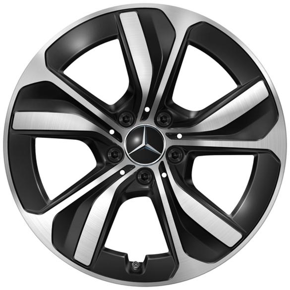 Mercedes-Benz 18 Inch Wheel Set CLE C236 Coupé black 5-spoke-Design A2364011600 7X23-C236 Review