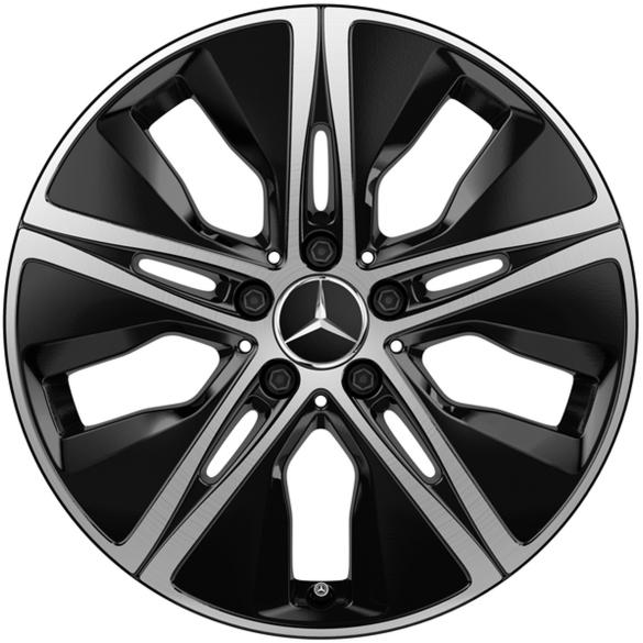 Mercedes-Benz 18-inch wheels B-Class W247 5-Hole Aero black gloss-turned A1774010500 7X23-W247 Review