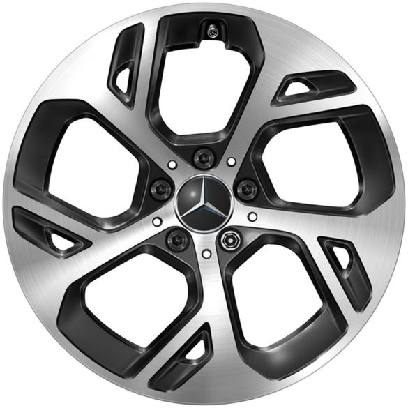 Mercedes-Benz 18 inch wheels E-Klasse W214 sedan black Aero 5-spoke A2544010100 7X23-W214 Review