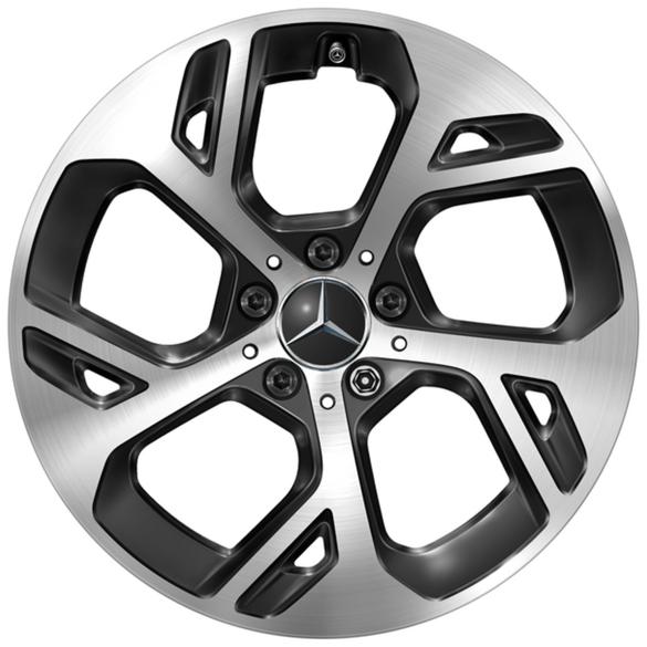 Mercedes-Benz 18 inch wheels GLC Hybrid X254 black 5-spoke Aero A2544014700/0100 7X23 Review