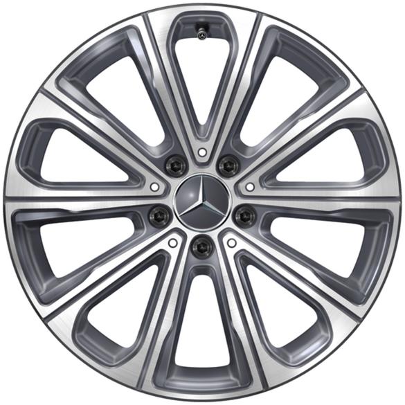 Mercedes-Benz 18-inch wheels GLC X254 tremolit-metallic 10-spoke A2544014500 7X44-B Review