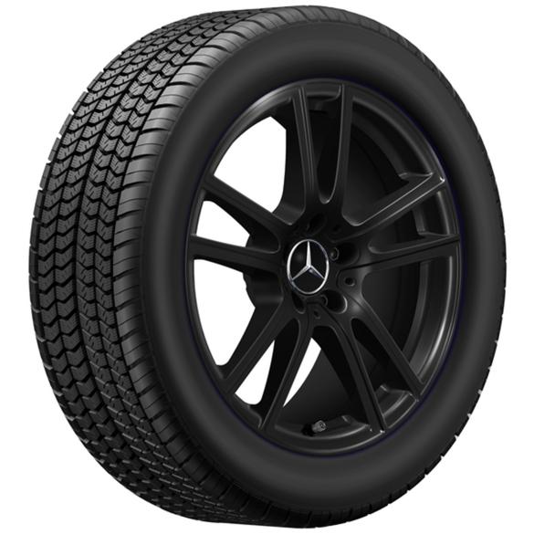 Mercedes-Benz 18 inch winter wheels GLC 254 black 5 double spokes Pirelli A2544014600 7X43-Pirelli-254 Review