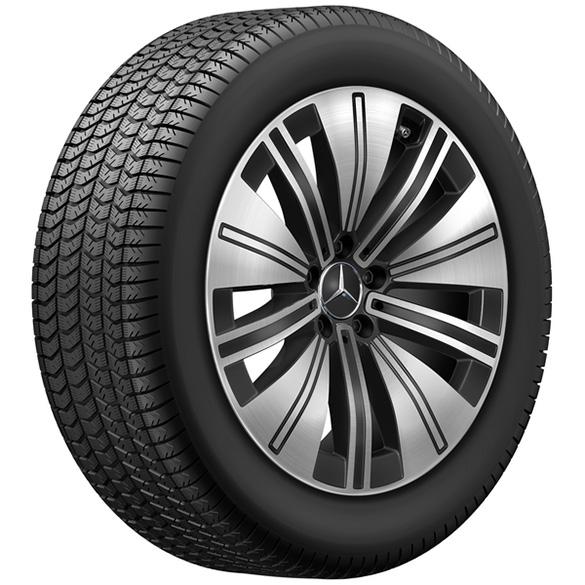 Mercedes-Benz 19-inch complete winter wheels EQS V297 black 5-spoke Q44014191148A/49A Review