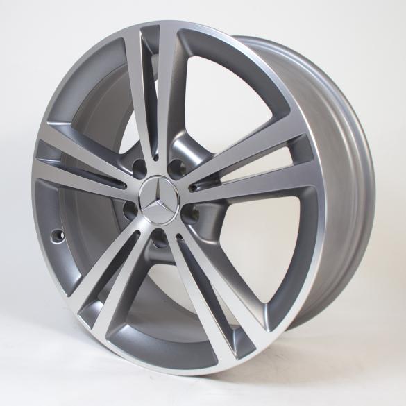 Mercedes-Benz 19 inch rim set B-Class W247 5-twin-spoke-wheel grey A17740108007X69-247 Review