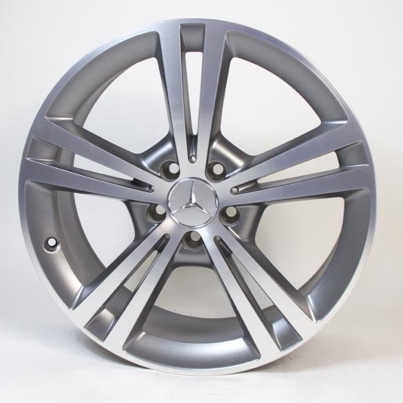 Mercedes-Benz 19 inch rim set CLA C118/X118 5-twin-spoke-wheel grey A17740108007X69-118 Review