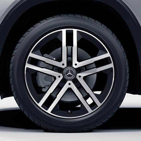Mercedes-Benz 19 inch rim set GLA H247 5-double-spoke black high-sheen A24740139007X23-GLA Review