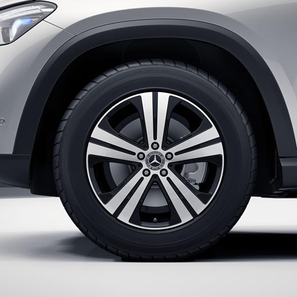 Mercedes-Benz 19 inch rim set GLE V167 5-spoke-wheel black shiny A1674012000-7X23 Review