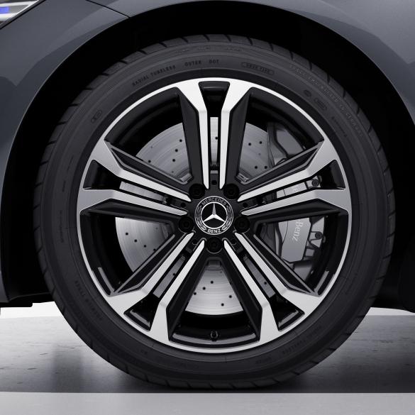 Mercedes-Benz 19 inch rim set S-Class W223/V223 5-double-spokes black high-sheen with code 216 A2234014900-7X23 Review