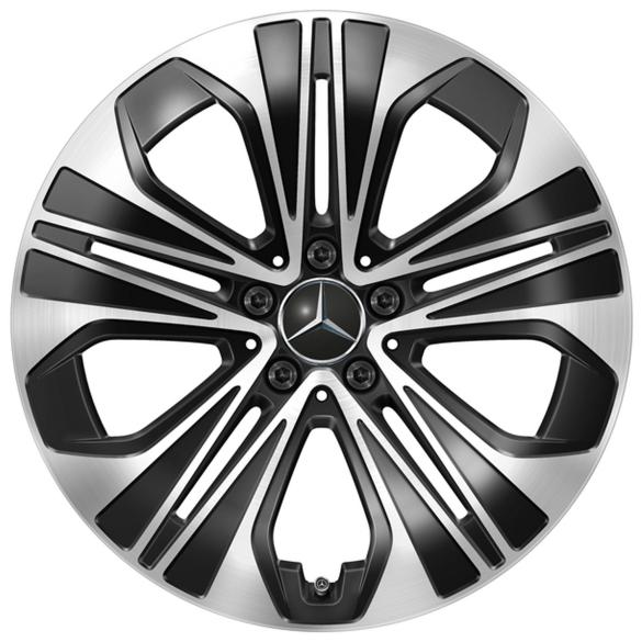 Mercedes-Benz 19-inch rims E-Class W214 sedan black 5-spoke A2144012300/2400 7X23-W214 Review