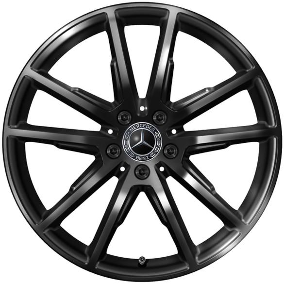 Mercedes-Benz 19 inch wheels EQE SUV X294 5-double-spokes black glossy A2944010400 7X43-X294 Review