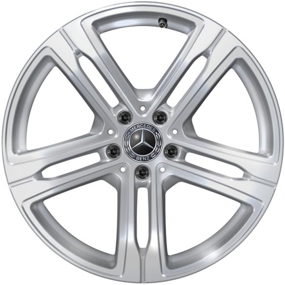 Mercedes-Benz 19 inch wheels EQE SUV X294 5-spoke vanadium silver A2944012000 7X45-X294 Review