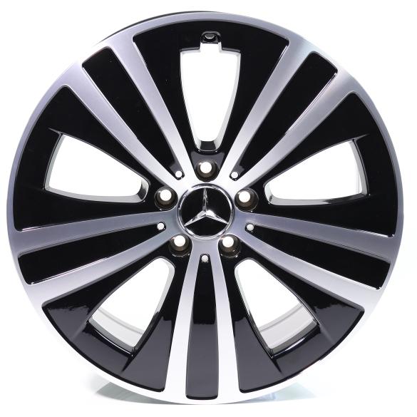 Mercedes-Benz 19 inch wheels EQE V295 black 5-spokes A2954011200 7X23-B Review