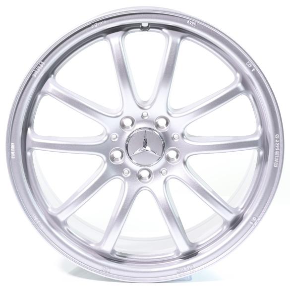Mercedes-Benz 19 inch wheels EQE V295 vanadium silver multi-spokes A2954013700 7X45-B Review