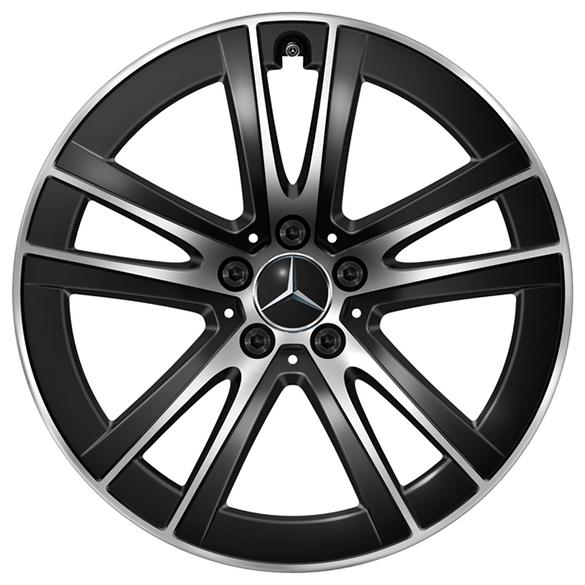 Mercedes-Benz 19 inch wheels GLC X254 black 5 double spokes A2544015700 7X23-B Review