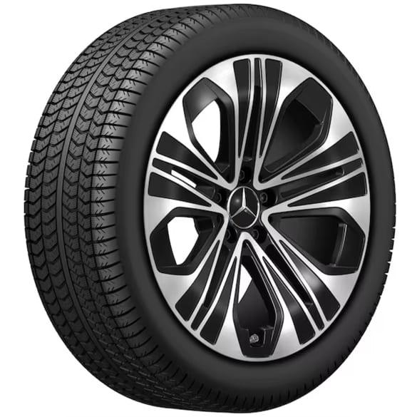 Mercedes-Benz 19 inch winter wheels E-Class W214 S214 black 5-spokes Continental Q44014111359A/60A Review