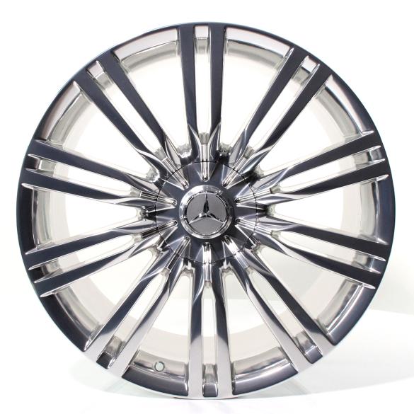 Mercedes-Benz 20 inch forged rim set S-Class W223/V223 10-double-spokes silver with code 216 A2234014000-7X15 Review