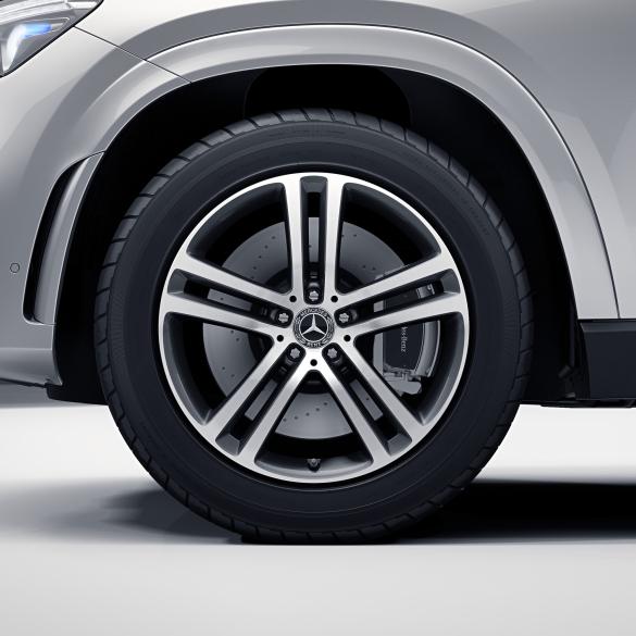 Mercedes-Benz 20 inch rim set GLE V167 5-double-spoke-wheel himalaya grey matt A16740124/2500-7X69-V167 Review